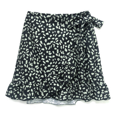 Floral Hem Skirt